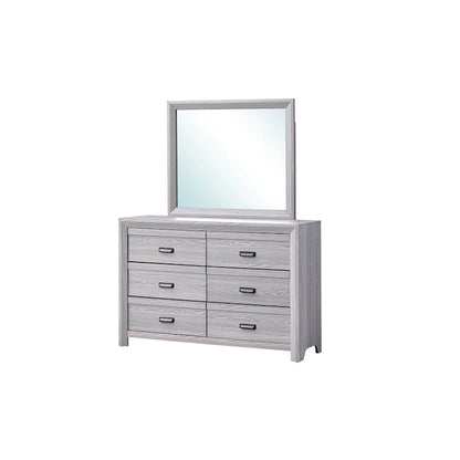 Essa 3 Piece Gray Panel Bedroom Set
