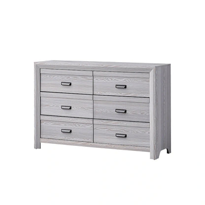 Essa 3 Piece Gray Panel Bedroom Set