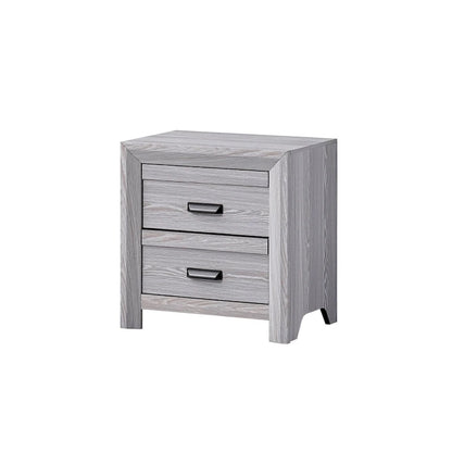 Essa 3 Piece Gray Panel Bedroom Set