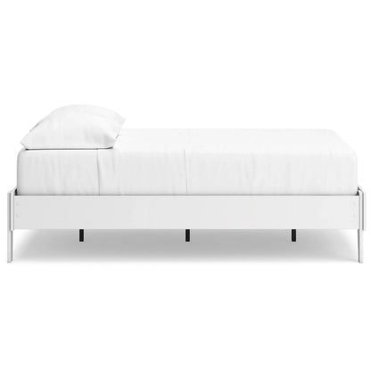 Signature Design by Ashley Hallityn White Full Platform Bed