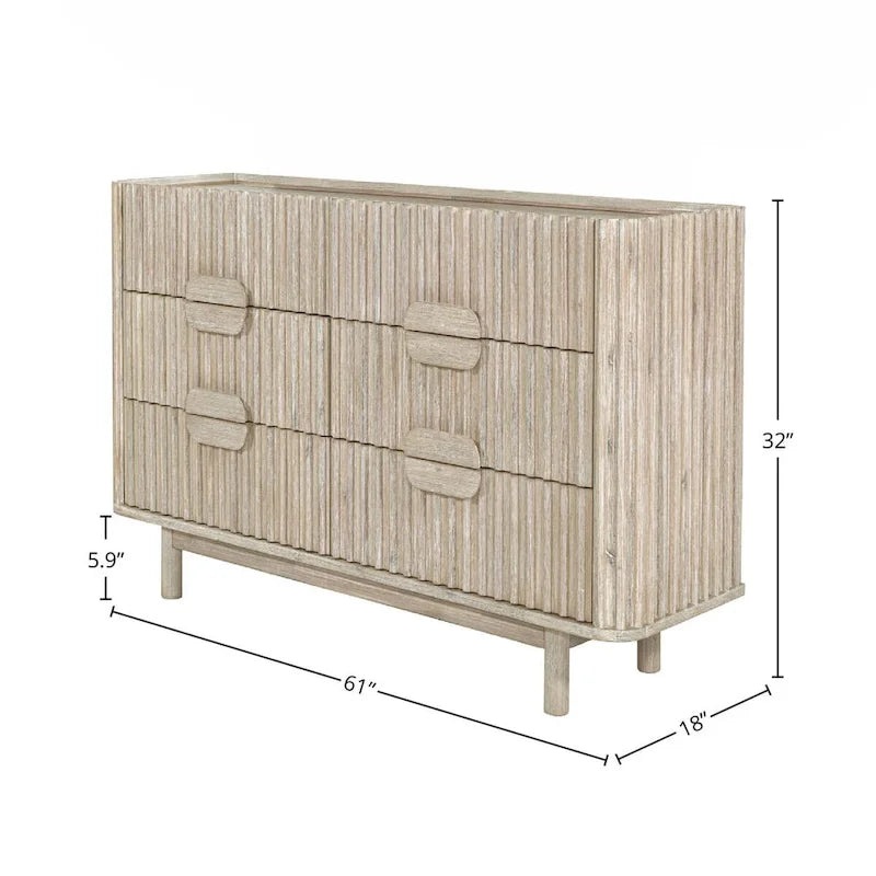 Willow 6-Drawer Dresser