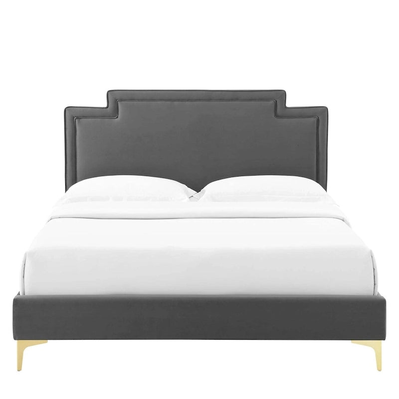 Liva Performance Velvet King Bed
