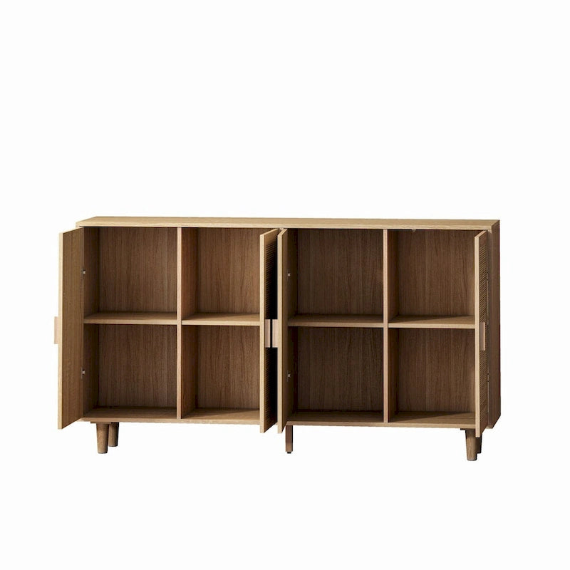 62.20 Modern Sideboard Storage Cabinet with Door - N/A