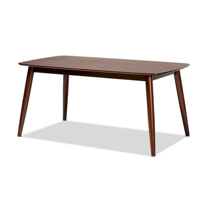 Aeron Mid-Century Modern Upholstered 5-Piece Dining Set