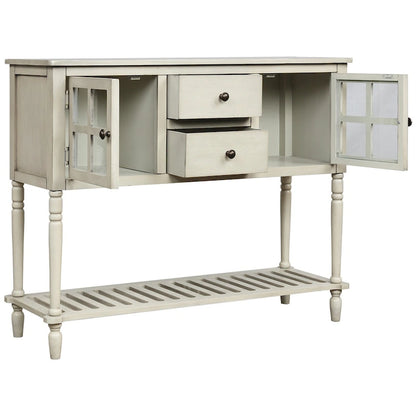 Buffet Storage Cabinet with Bottom Shelf