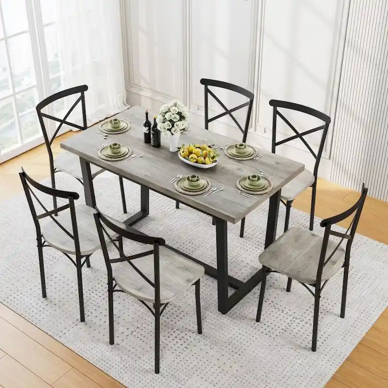 7 Pieces Dining Set Perfect for Kitchen