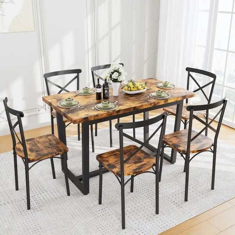 7 Pieces Dining Set Perfect for Kitchen