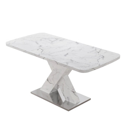 Modern Stretchable Square Dining Table for Kitchen
