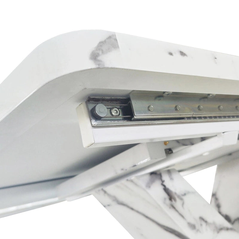 Modern Stretchable Square Dining Table for Kitchen