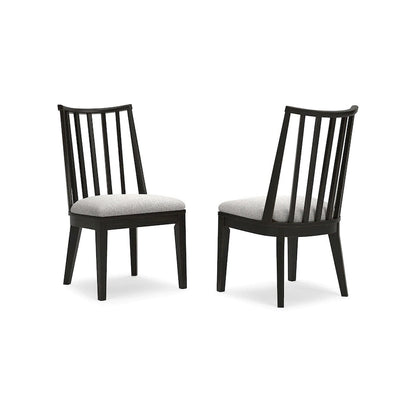 Signature Design by Ashley Galliden Black Dining Chair - 20.5W x 23.25D x 37H
