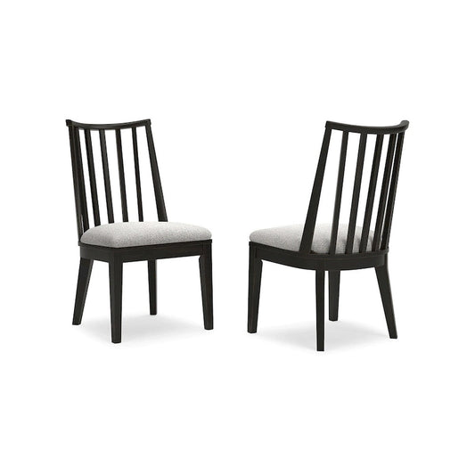 Signature Design by Ashley Galliden Black Dining Chair - 20.5W x 23.25D x 37H