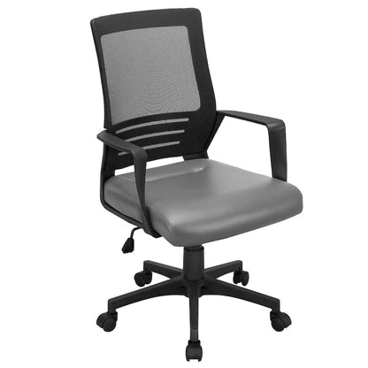 Yaheetech Adjustable Ergonomic Mesh Office Chair with Lumbar Support