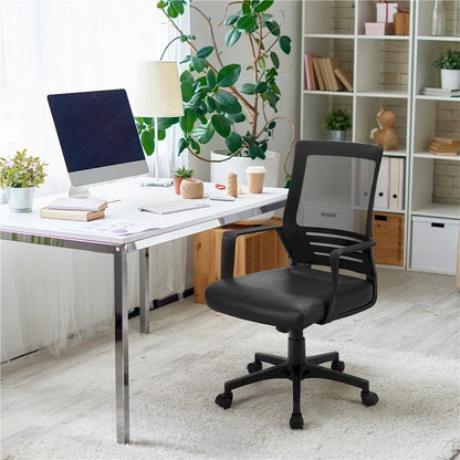 Yaheetech Adjustable Ergonomic Mesh Office Chair with Lumbar Support