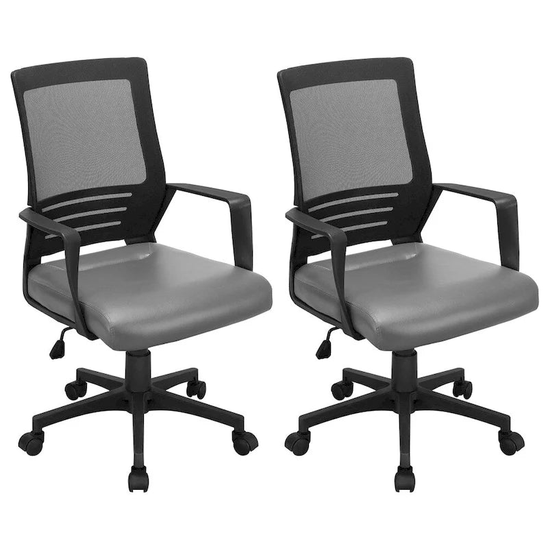 Yaheetech Adjustable Ergonomic Mesh Office Chair with Lumbar Support