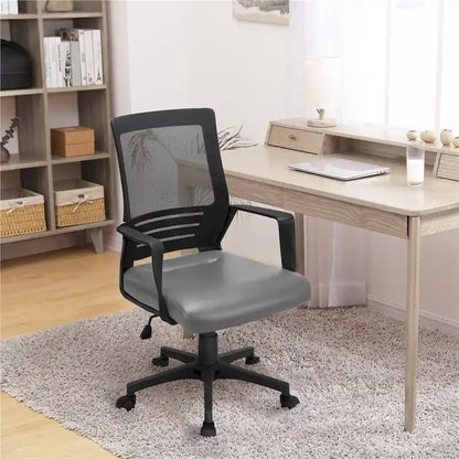 Yaheetech Adjustable Ergonomic Mesh Office Chair with Lumbar Support