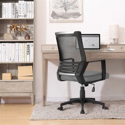 Yaheetech Adjustable Ergonomic Mesh Office Chair with Lumbar Support