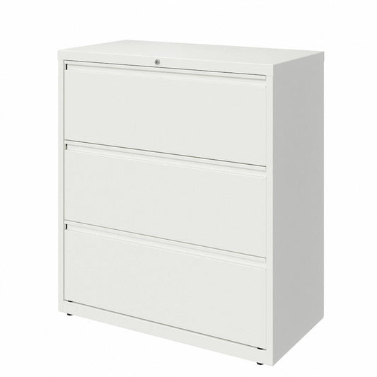 Hirsh 36W 3 Drawer Lateral File Cabinet for Home/Office with Premium Matte Texture Finish
