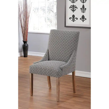 Marie Transitional Slope Arm Dining Room Chair
