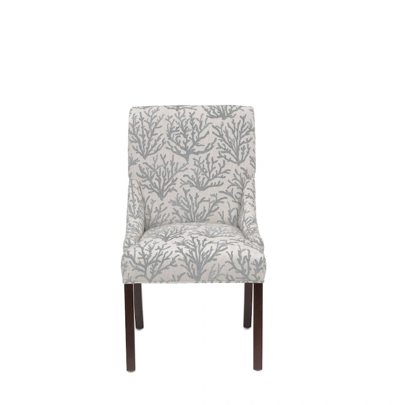Marie Transitional Slope Arm Dining Room Chair