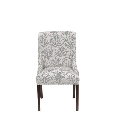 Marie Transitional Slope Arm Dining Room Chair