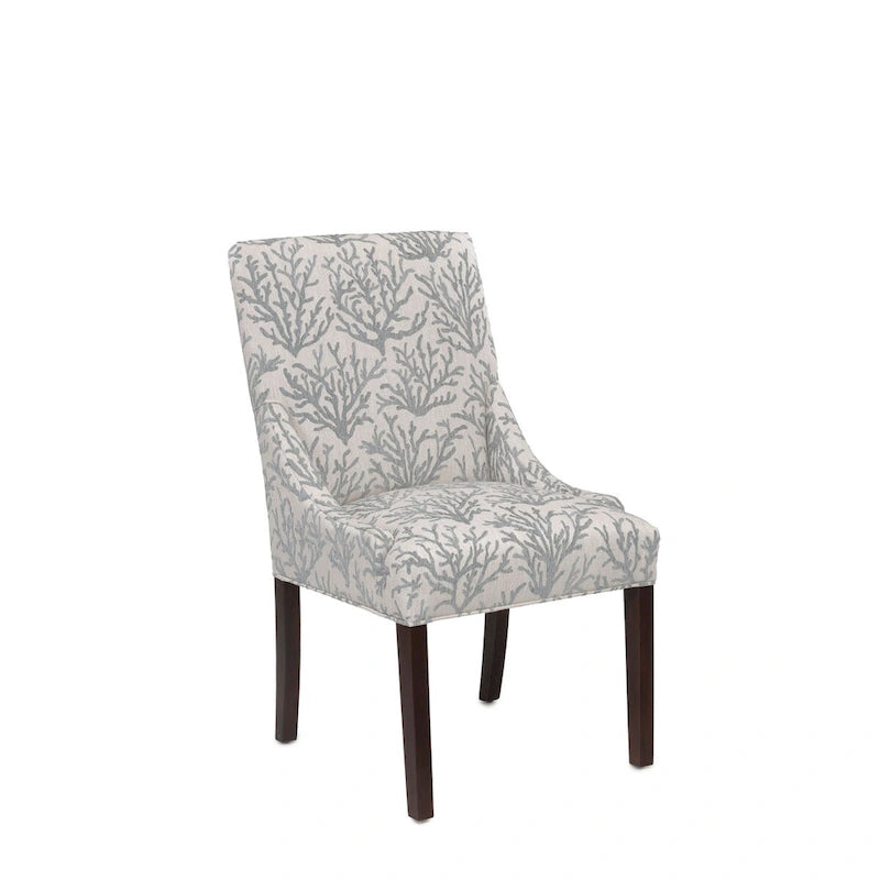 Marie Transitional Slope Arm Dining Room Chair