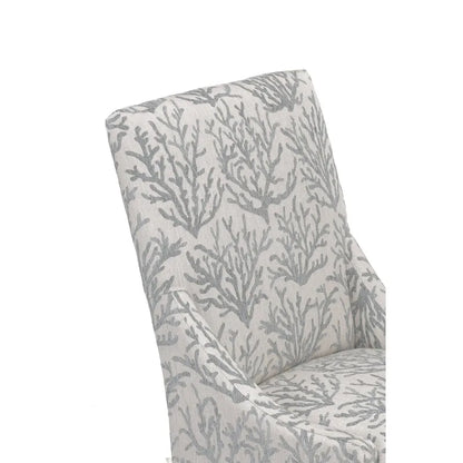 Marie Transitional Slope Arm Dining Room Chair