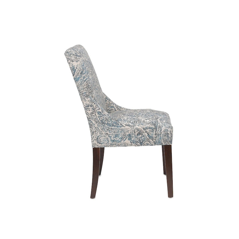 Marie Transitional Slope Arm Dining Room Chair