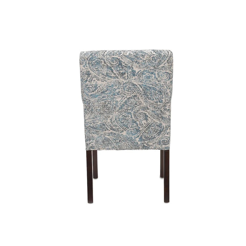 Marie Transitional Slope Arm Dining Room Chair