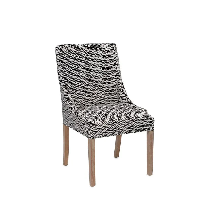 Marie Transitional Slope Arm Dining Room Chair