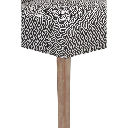 Marie Transitional Slope Arm Dining Room Chair