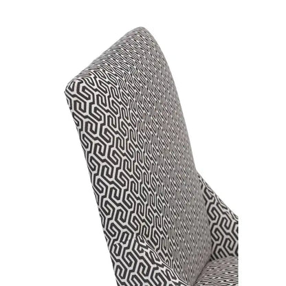 Marie Transitional Slope Arm Dining Room Chair