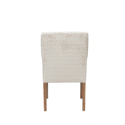 Marie Transitional Slope Arm Dining Room Chair