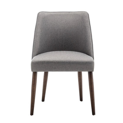 Porthos Home Nev Fabric Dining Chairs with Wooden Legs, Set of 2