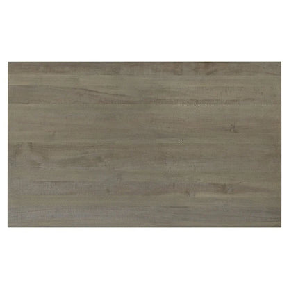 60 Farmhouse Rectangular Dining Table with 4 Upholstered Chairs and Bench