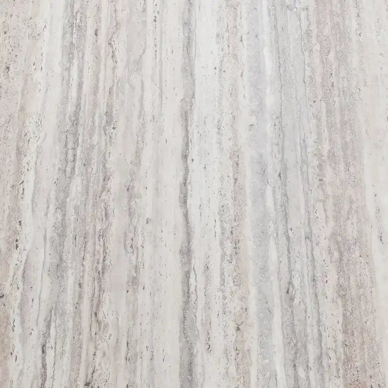 Ollie 82 Travertine Laminate Dining Table in Brown by Kosas Home