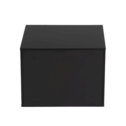 Set of 2 Wall-mounted Wooden Nightstand